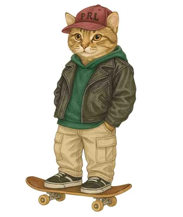 Cat Portrait Digitizing
